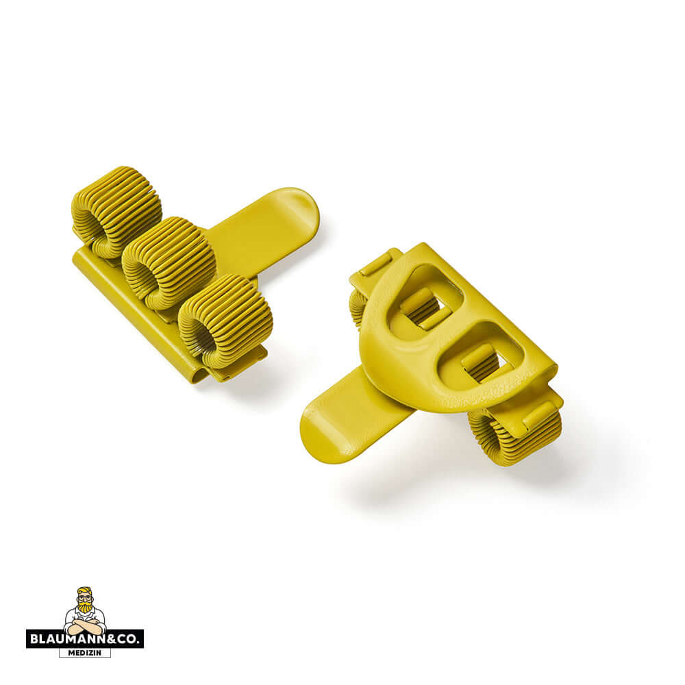 Dreifach-Stifthalter aus Metall mit Taschenclip
