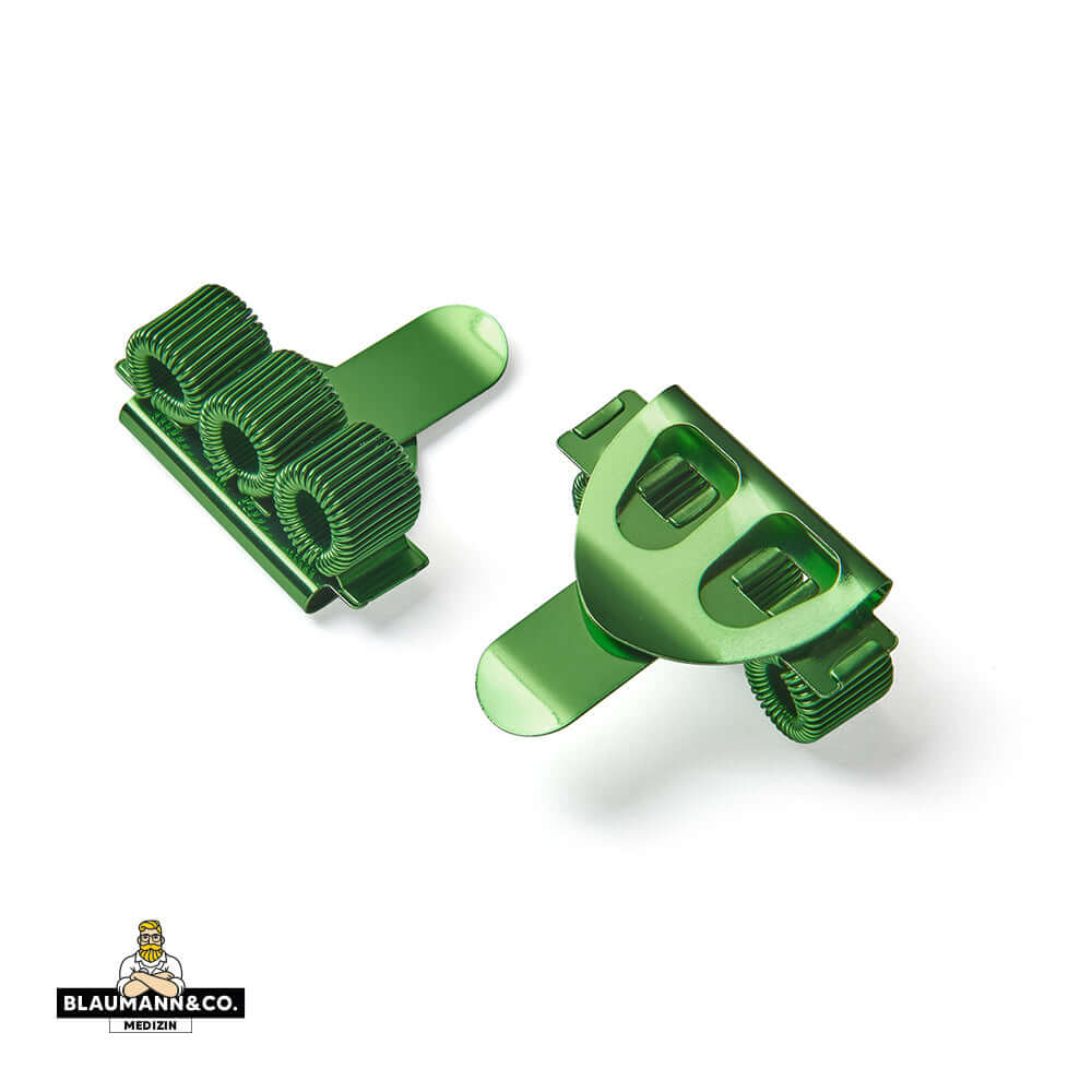 Dreifach-Stifthalter aus Metall mit Taschenclip