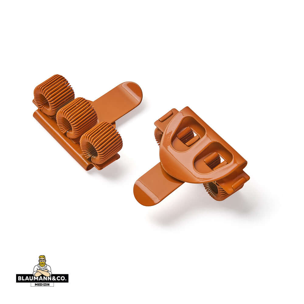 Dreifach-Stifthalter aus Metall mit Taschenclip